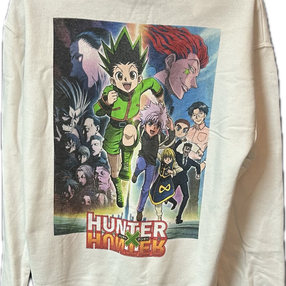 Men | Size M | Hunter x Hunter | White | Multi-Colored